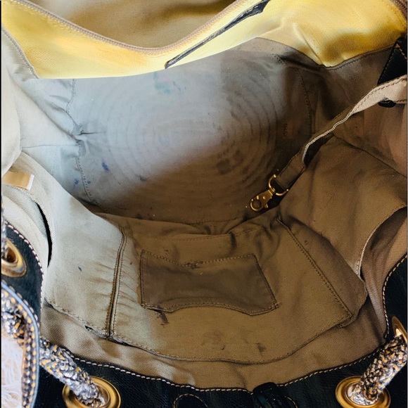 Eric Javits Shenia Squishee Metallic Woven Tote - Picture 7 of 7